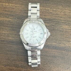 TAG Heuer Aquaracer Mother of Pearl Watch – WBD1311 – 300m Diver